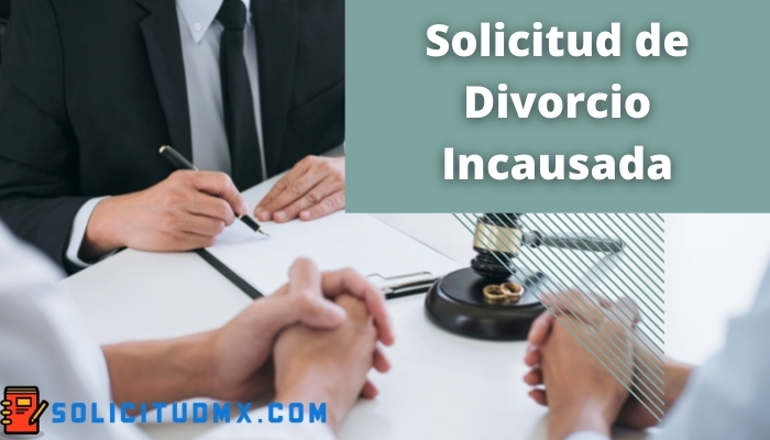Solicitud de Divorcio Incausada, Descarga en PDF y Word Para Editar